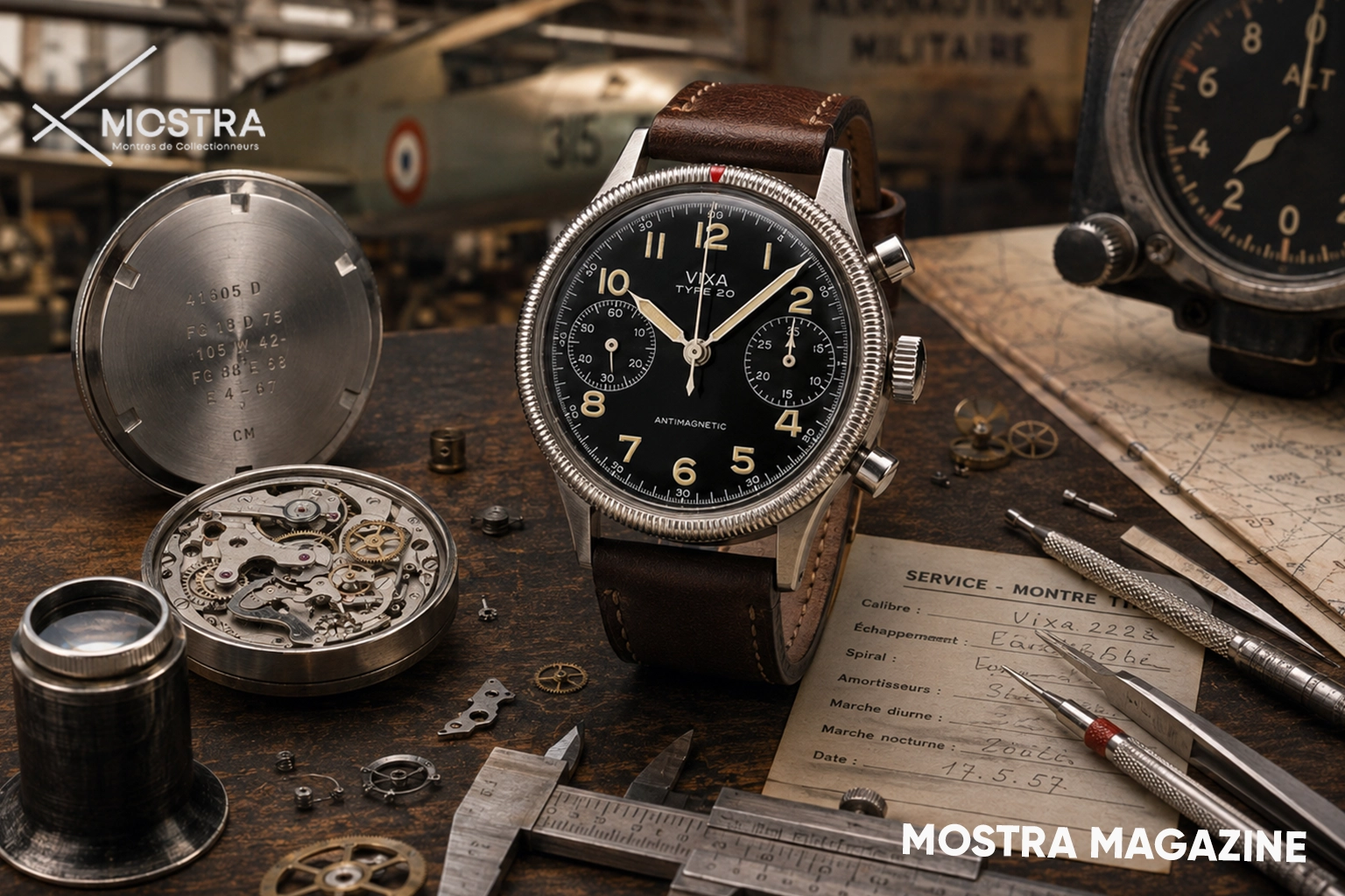 vixa type 20 flyback armée de l'air pilote militaire